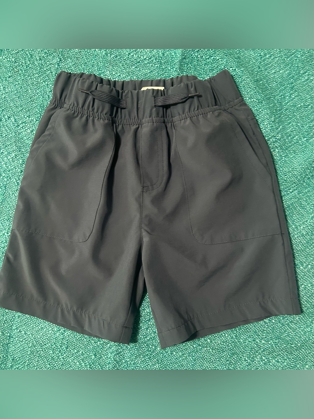 Ben Sherman Black Athletic Drawstring Shorts Boy’s size 6 Elastic Waist